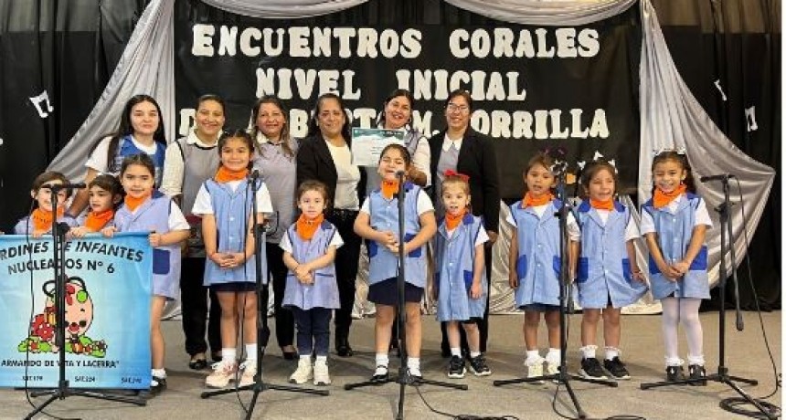 Exitoso cierre de los Encuentros Corales Escolares