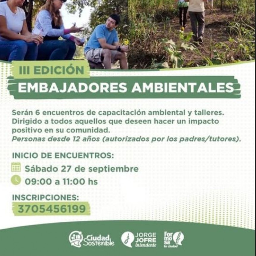 ¡Vuelve el programa Embajadores Ambientales en su III edición!