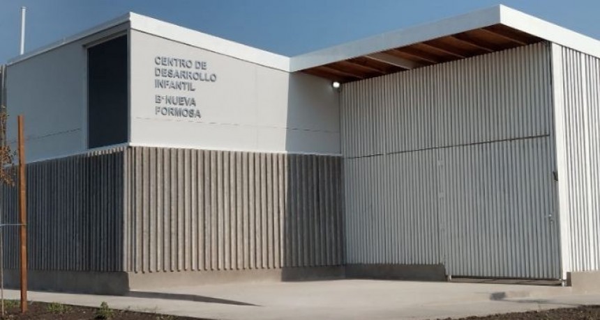 Insfrán inaugurará el Centro de Desarrollo Infantil del barrio Nueva Formosa