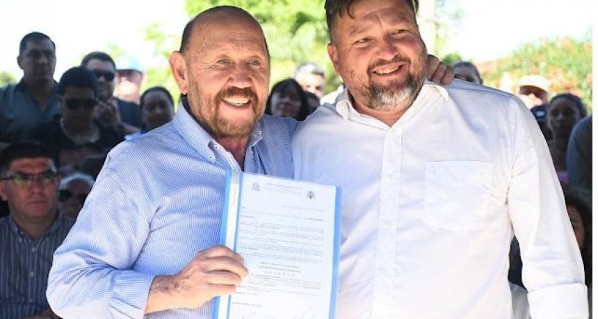 El Gobernador culminó la jornada de inauguraciones en Riacho He Hé con la habilitación de diversas obras