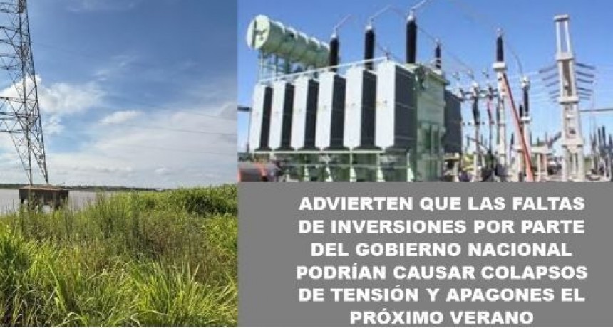 Advierten que las faltas de inversiones por parte del Gobierno Nacional podrían causar colapsos de tensión y apagones el próximo verano