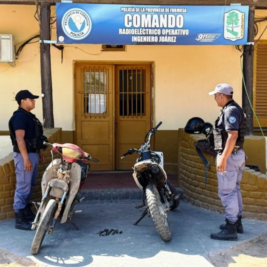 La Policía detuvo a tres hombres, recuperó una moto y bienes sustraídos