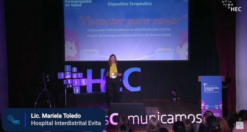 Equipo interdisciplinario del HIEF participó del Primer Congreso Argentino de Comunicación en Salud