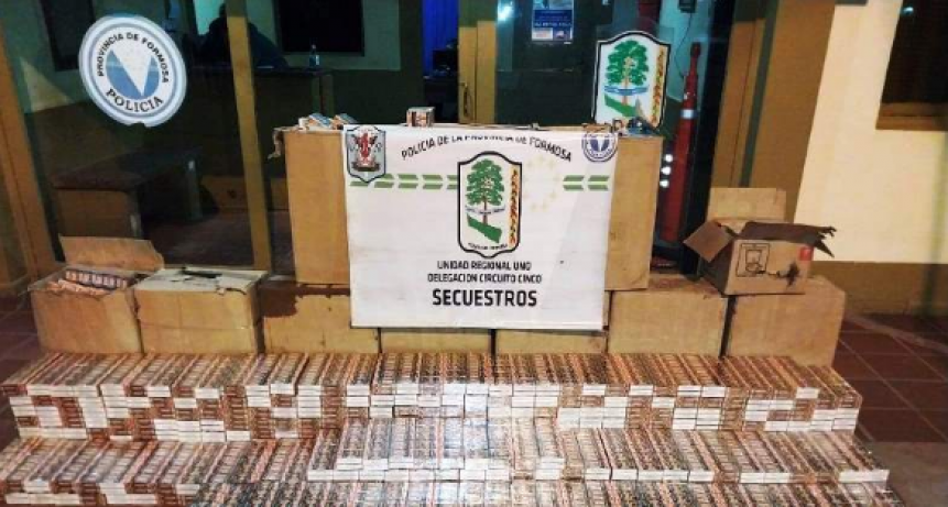 La Policía secuestró 10 cajas de cigarrillos sin aval aduanero con un avalúo de 1.756.00 pesos