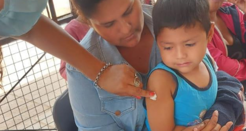 Reiteran convocatoria a acercar a los niños y niñas a vacunarse contra la rubeola, paperas y poliomielitis