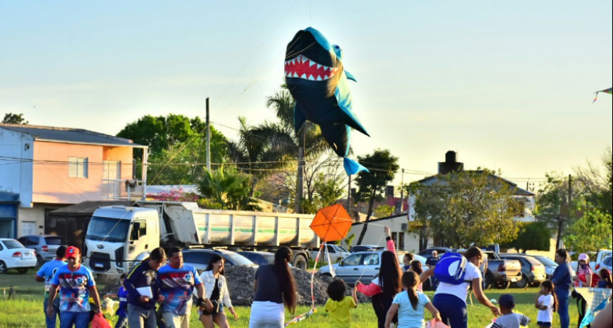 Fue todo un éxito el festival del barrilete 2022