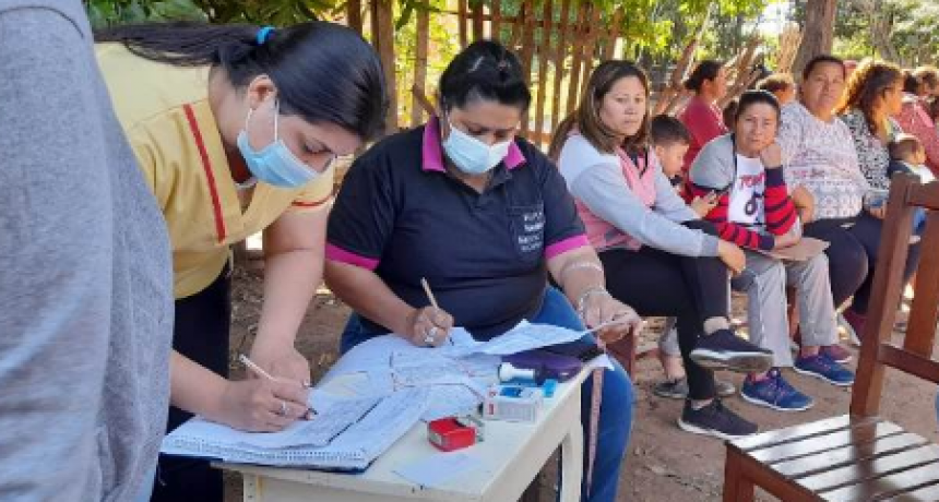 En Palo Santo más de un centenar de vecinos recibieron atenciones médicas