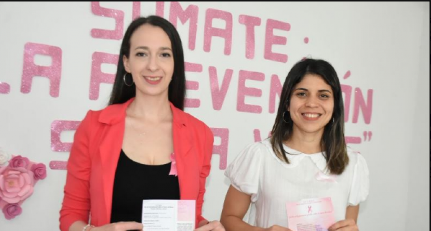 La Secretaría de la Mujer lleva adelante diversas acciones para concientizar sobre el cáncer de mama