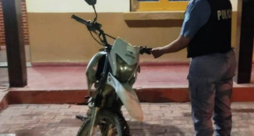 Recuperan motos sustraídas en distintas intervenciones