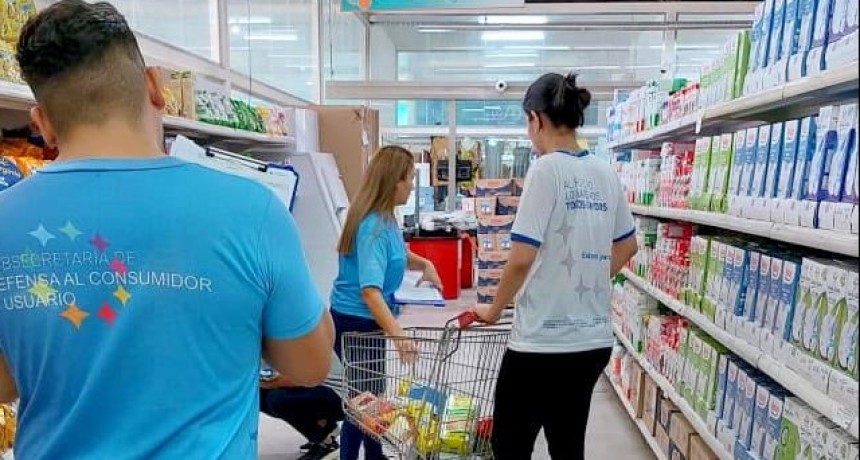 Defensa al Consumidor intensificó controles de precios con 32 fiscalizadores en la calle