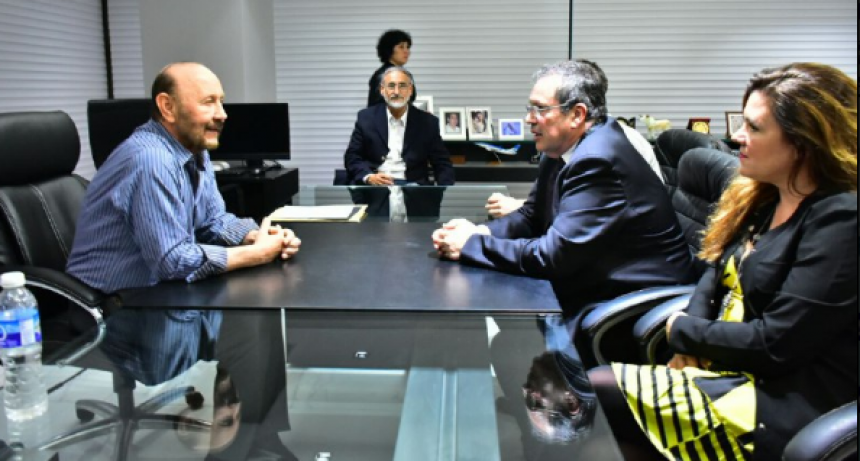 El Gobernador recibió al ministro de Cultura de la Nación