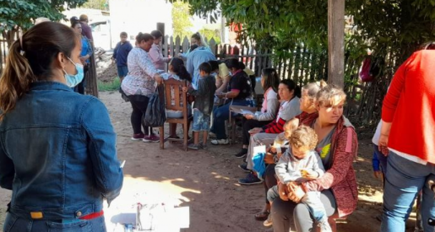 Palo Santo: Alto porcentaje de vacunación contra sarampión, rubéola, paperas y polio