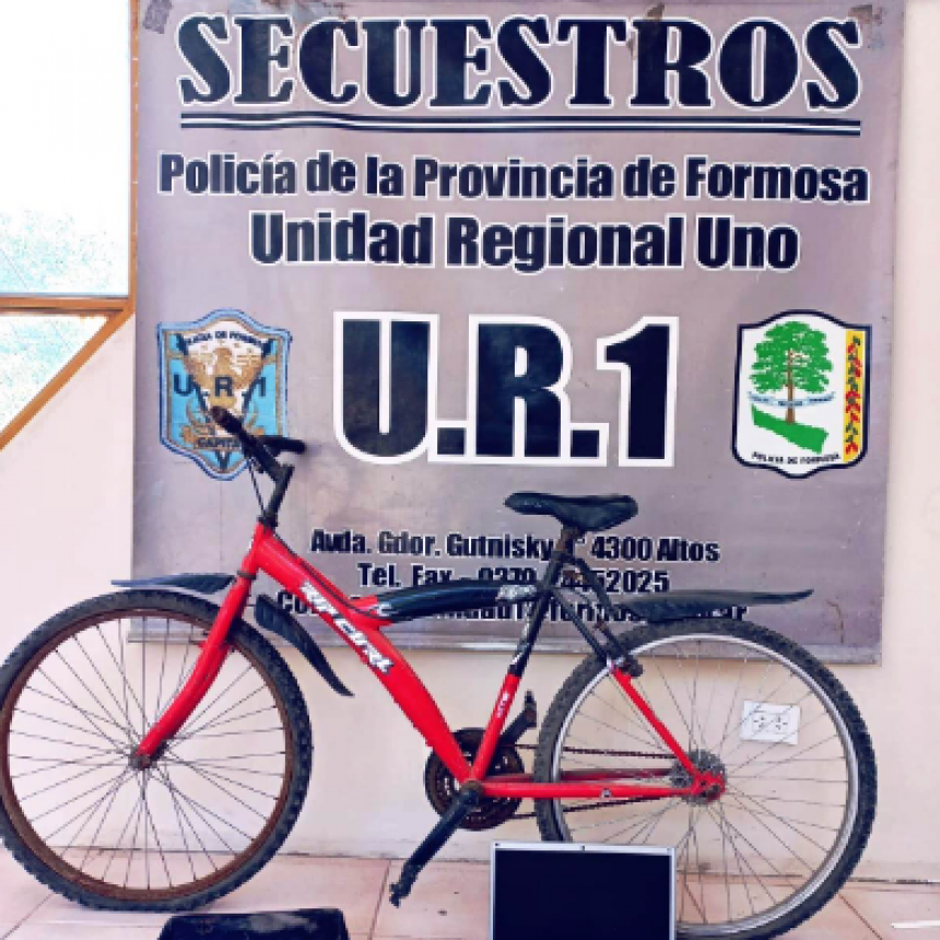 Robó en el barrio Itatí I, los policías recuperaron las cosas y detuvieron a un sospechoso.