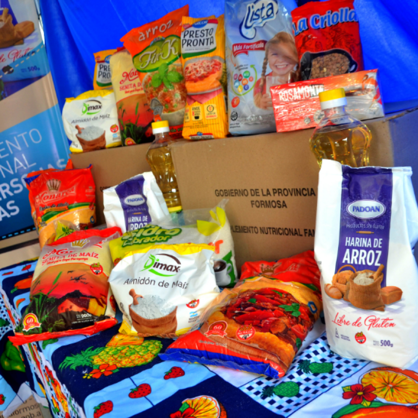 Comienza una nueva entrega de módulos alimentarios para personas celíacas