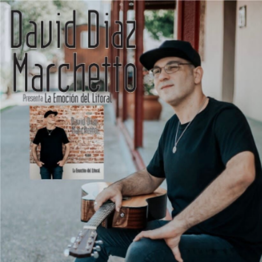 David Diaz Marchetto presentará su cuarto disco en Formosa