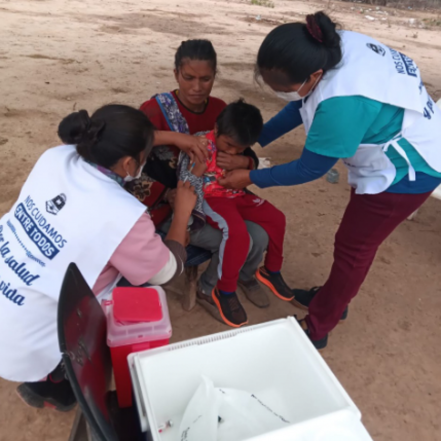 Salud: trabajan fuertemente para ampliar la cobertura de la campaña contra el sarampión, rubeola, paperas y polio