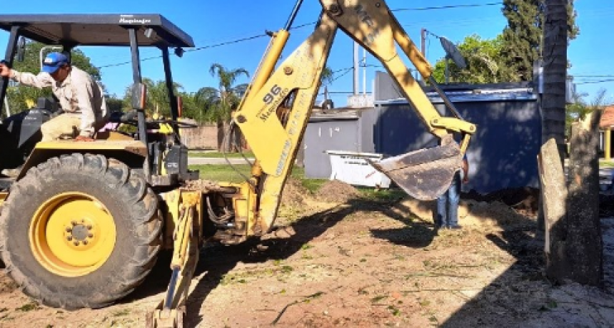Avanzan a buen ritmo las obras en Villa Dos Trece