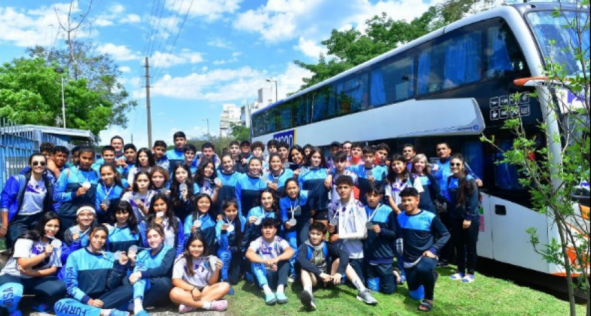 Juegos Nacionales Evita: Regresó la delegación formoseña tras un excelente rendimiento