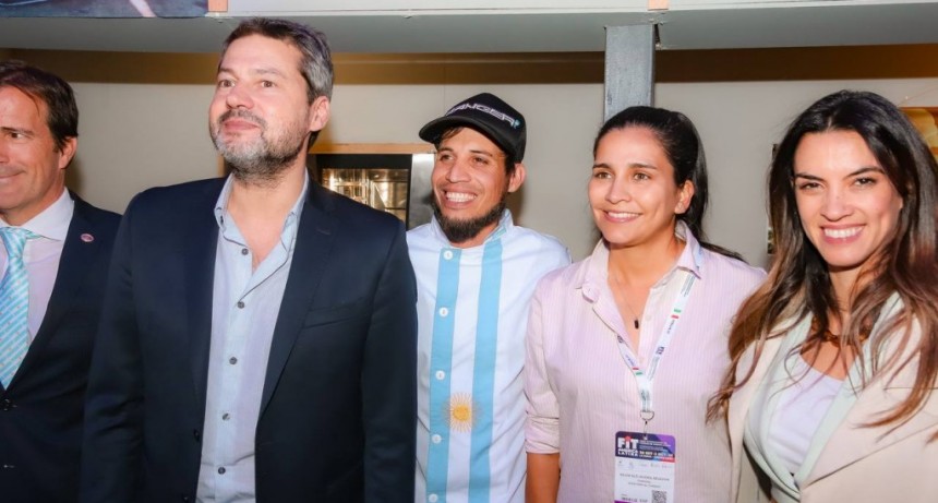 Matías Lammens visitó el Stand de Formosa en la Feria Internacional de Turismo