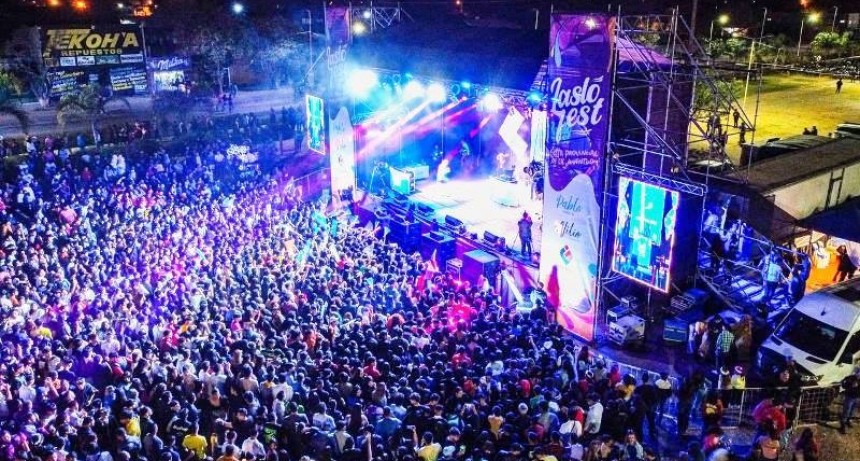 Desde Las Lomitas destacan el acompañamiento en la multitudinaria Fiesta Provincial de la Juventud