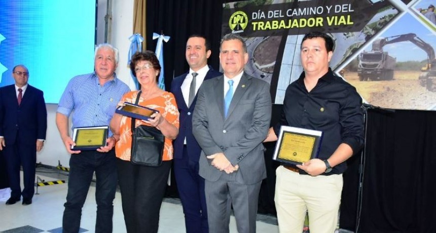 El vicegobernador Solís participó del acto institucional por el Día del Trabajador Vial