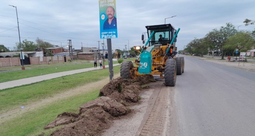 La comuna acentúa mejoras en calles de la ciudad