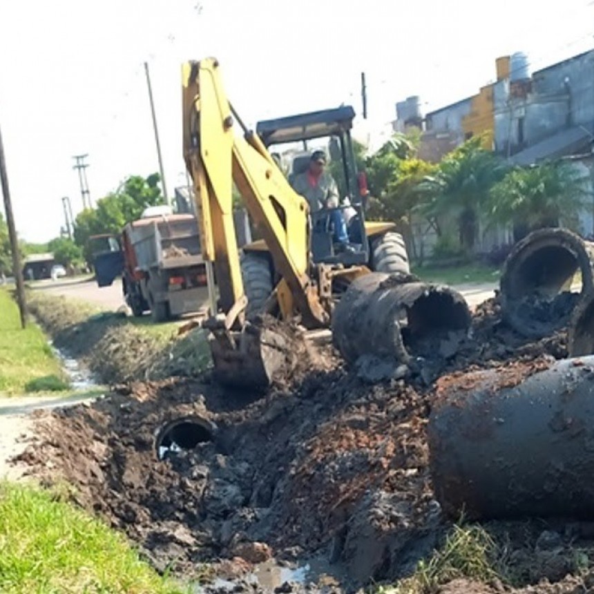 Un amplio sector del ejido urbano se benefició con trabajos comunales