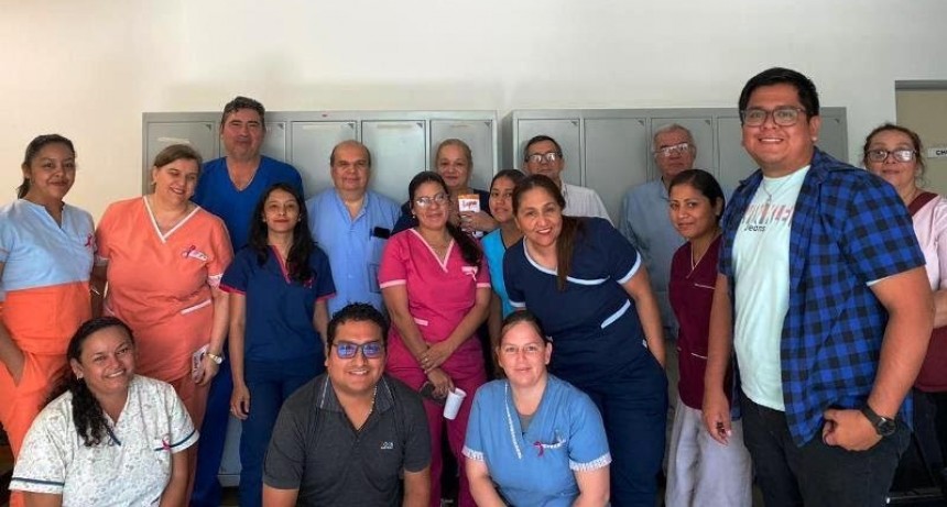 Dieron un taller de capacitación sobre tuberculosis en el Hospital Distrital de Laguna Blanca