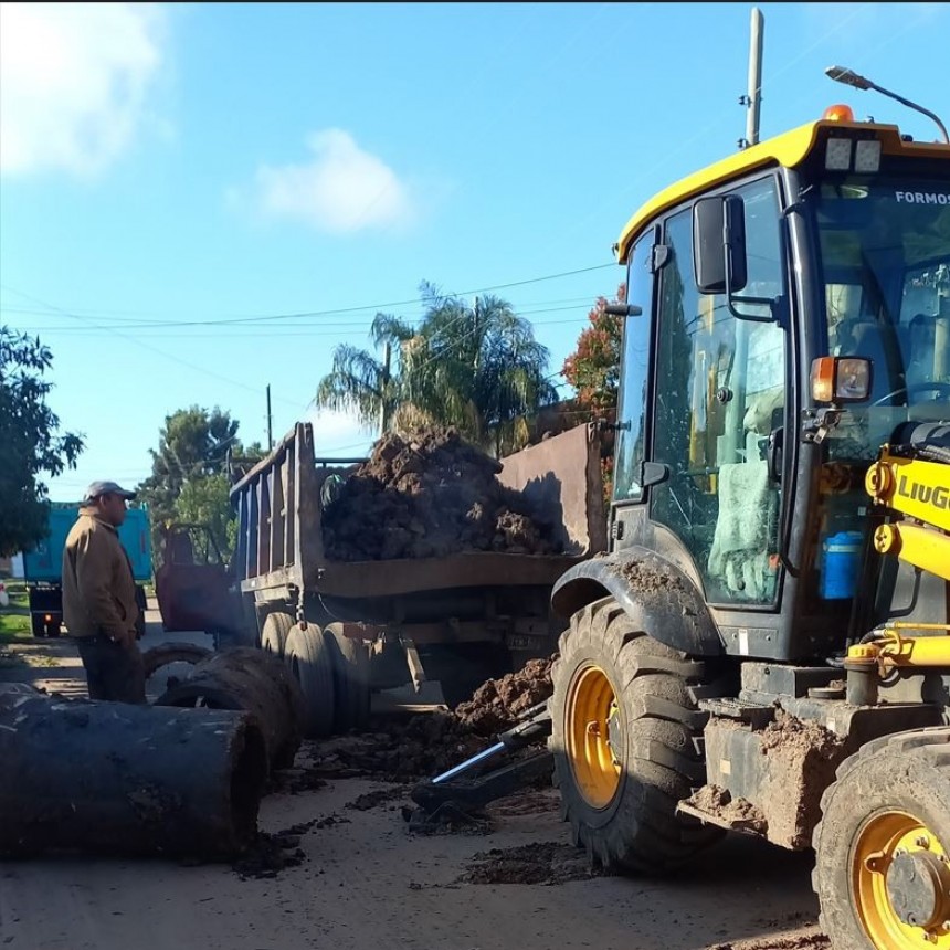 El municipio se abocó a la optimización de arterias y al mantenimiento del drenaje urbano