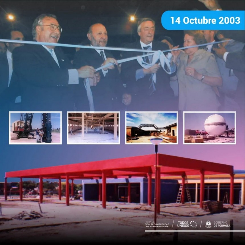 El Hospital de Alta Complejidad Pte. Juan Domingo Perón celebra dos décadas en el sistema de salud provincial