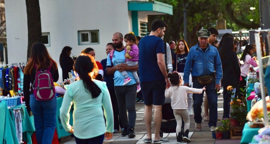 Las Ferias municipales fueron uno de los atractivos del fin de semana
