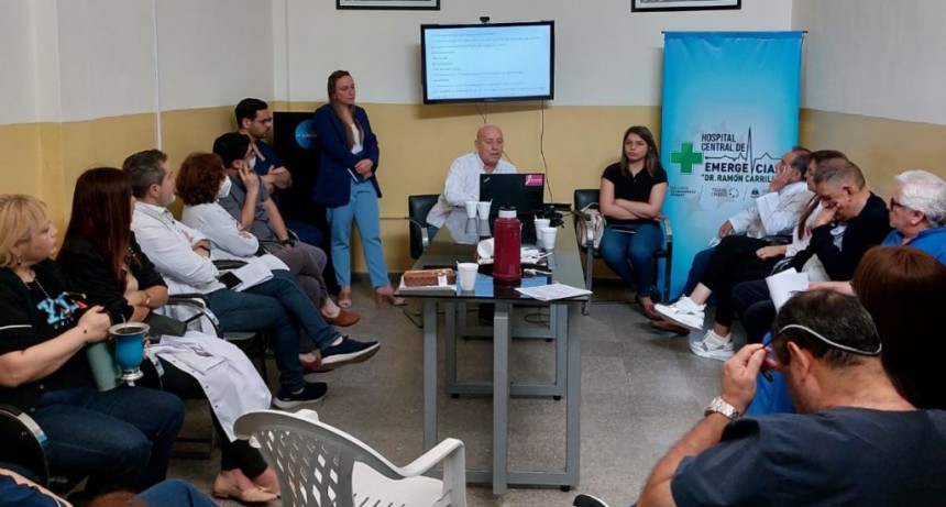 Desarrollaron jornada de Calidad y Seguridad de la atención del paciente en el Hospital Central de Emergencias