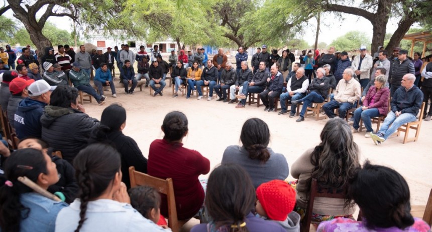 Las comunidades originarias “comprometieron su apoyo en defensa de sus derechos”, resaltaron