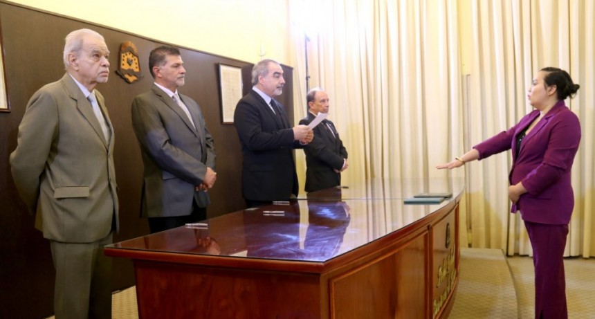 Destacan la importante función institucional y social que cumple la Justicia de Paz en una comunidad