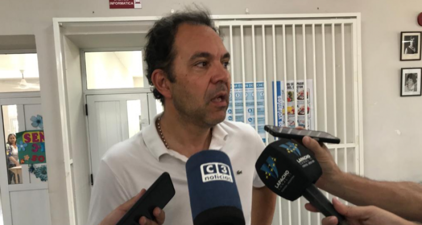 Morán confirmó que la jornada comicial transcurre con normalidad