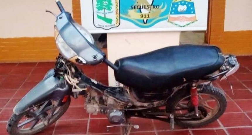 La Policía recuperó cuatro motos y detuvo a tres sujetos