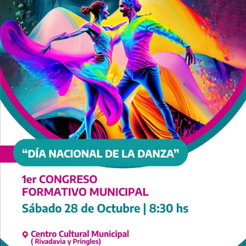 Día Nacional de la Danza: Primer Congreso Formativo Municipal