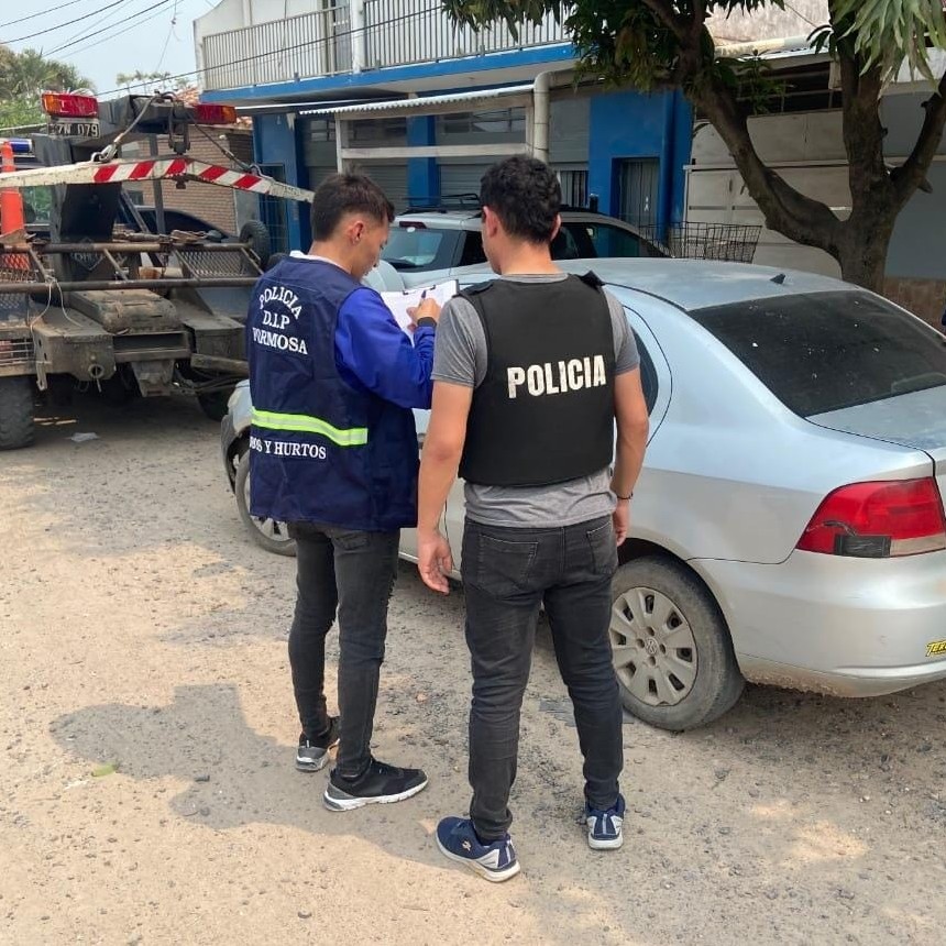 Se recuperó en esta ciudad, un automóvil sustraído en Ingeniero Juárez