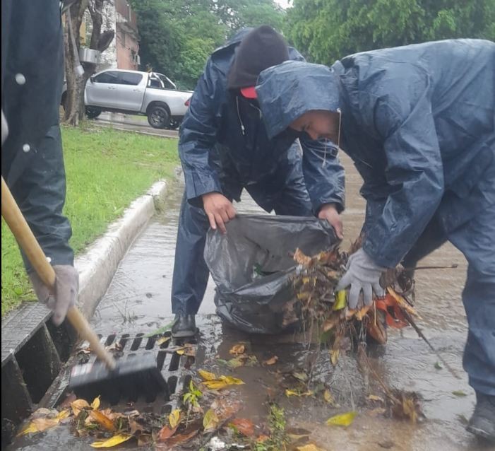 SE LLEVAN ADELANTE TRABAJOS DE MANTENIMIENTO Y MEJORAS 