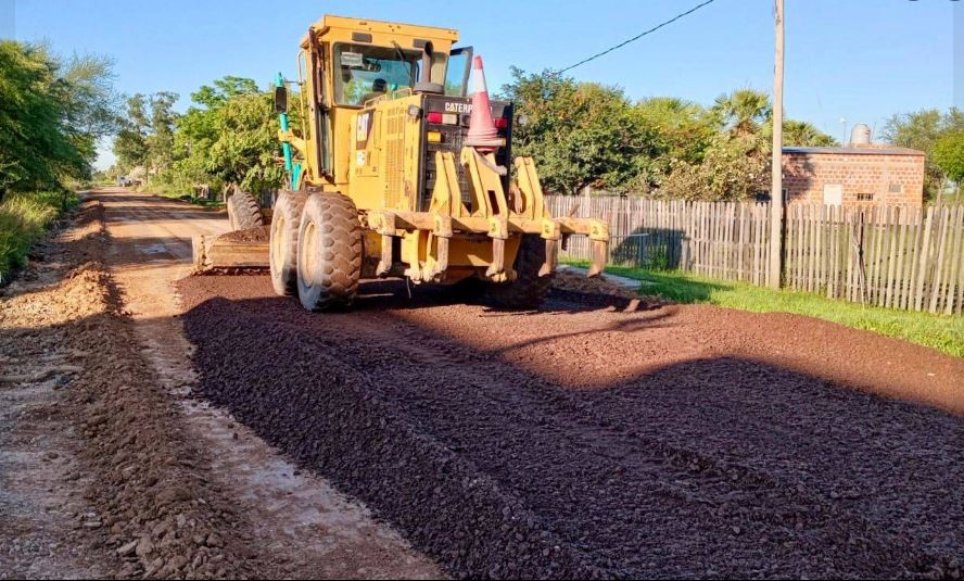  LA COMUNA EJECUTA UN ENRIPIADO CON FINANCIAMIENTO COMPARTIDO EN EL B° VIRGEN DEL CARMEN