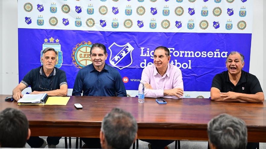 Jofré, reelecto presidente en la Liga Formoseña de Fútbol