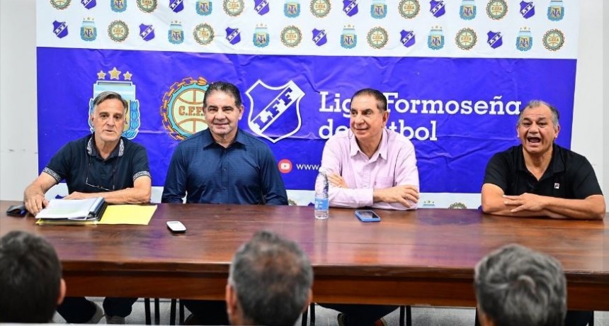 Jofré, reelecto presidente en la Liga Formoseña de Fútbol