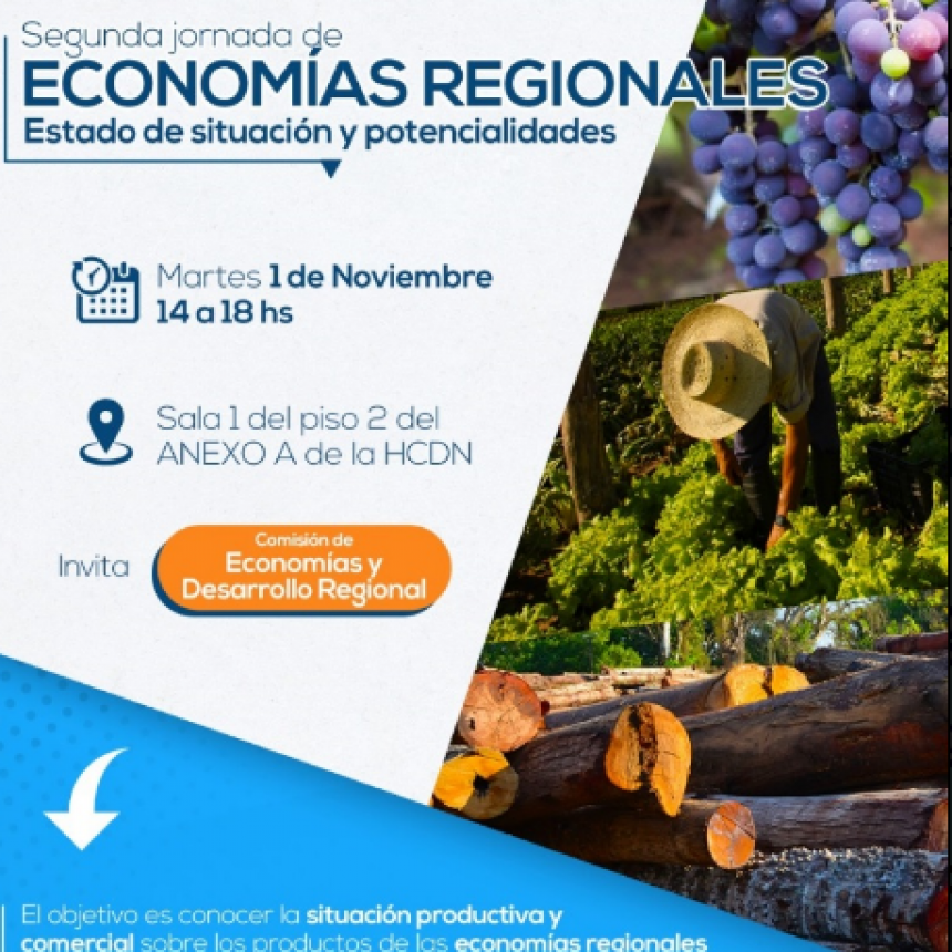 Segunda jornada de Economías regionales, estado de situación y potencialidades