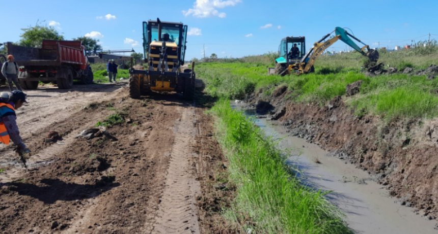 La Municipalidad trabaja en distintos barrios de la ciudad con tareas integrales