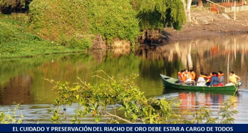 Solicitaron que el Riacho de Oro sea dragado para que ingresen y egresen las aguas del Río Paraguay