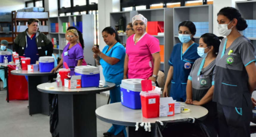 Inició la vacunación de la quinta dosis contra el COVID 19 en toda la provincia de Formosa