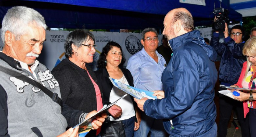 Aún con lo adverso del clima, el Operativo fue todo un éxito en Laishí