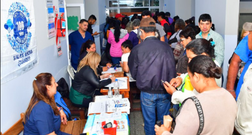 Tatané agradeció los servicios que desplegó el operativo Por Nuestra Gente Todo