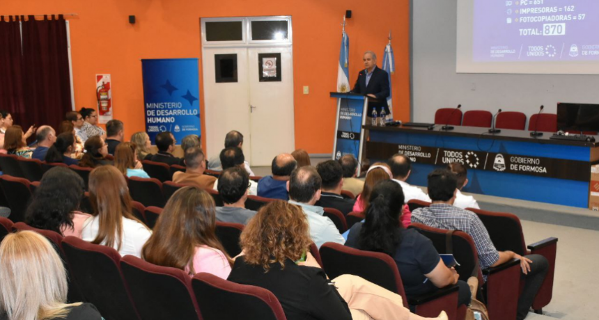 El gobierno de Formosa continúa optimizando la conectividad y la digitalización del sistema de salud público provincial