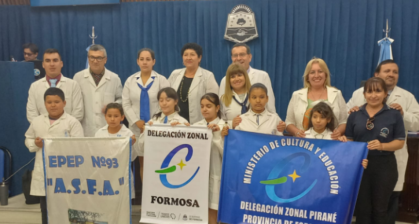 Estudiantes de nivel primario participaron del Parlamento Nacional Infantil